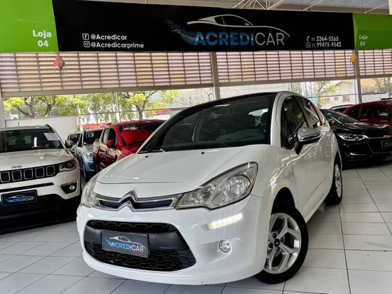 CITROËN C3 1.6 EXCLUSIVE 16V FLEX 4P AUTOMÁTICO CITROËN C3 1.6 EXCLUSIVE 16V FLEX 4P AUTOMÁTICO